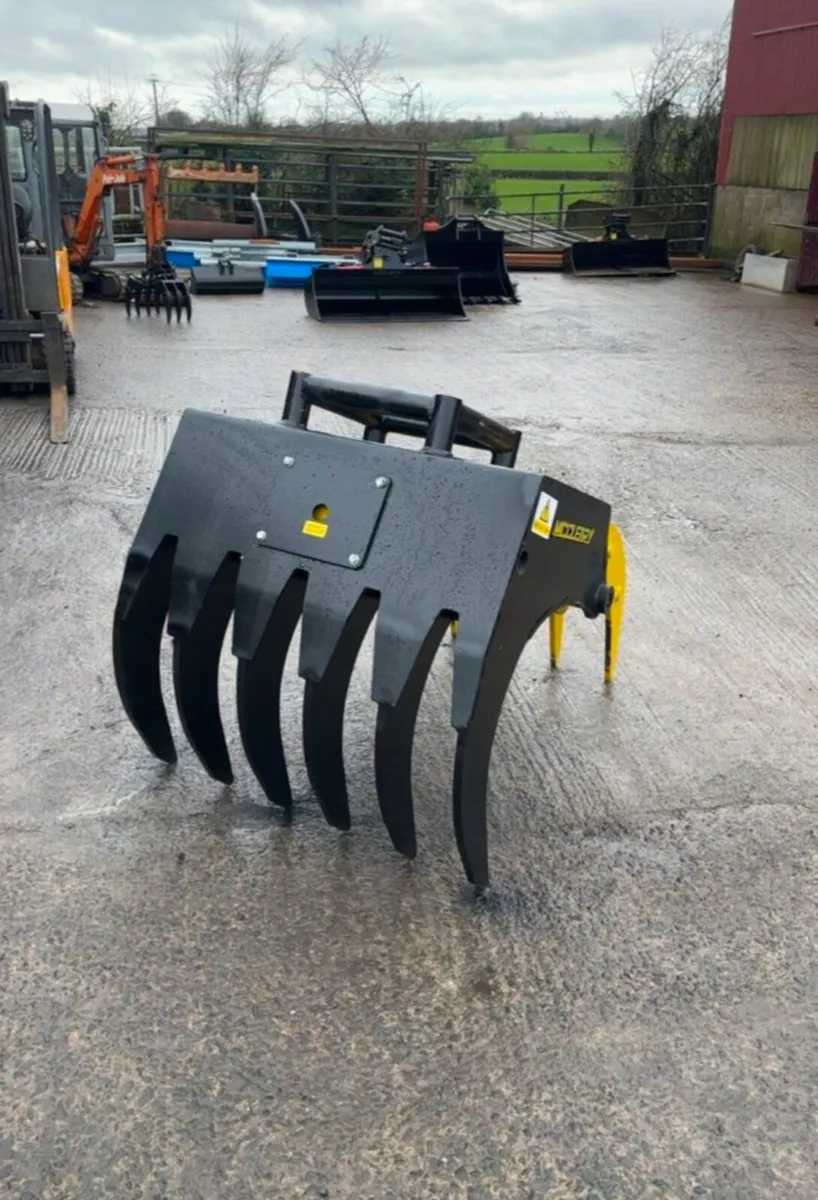 Hardox Multi Purpose Hydraulic Grabs - Image 4
