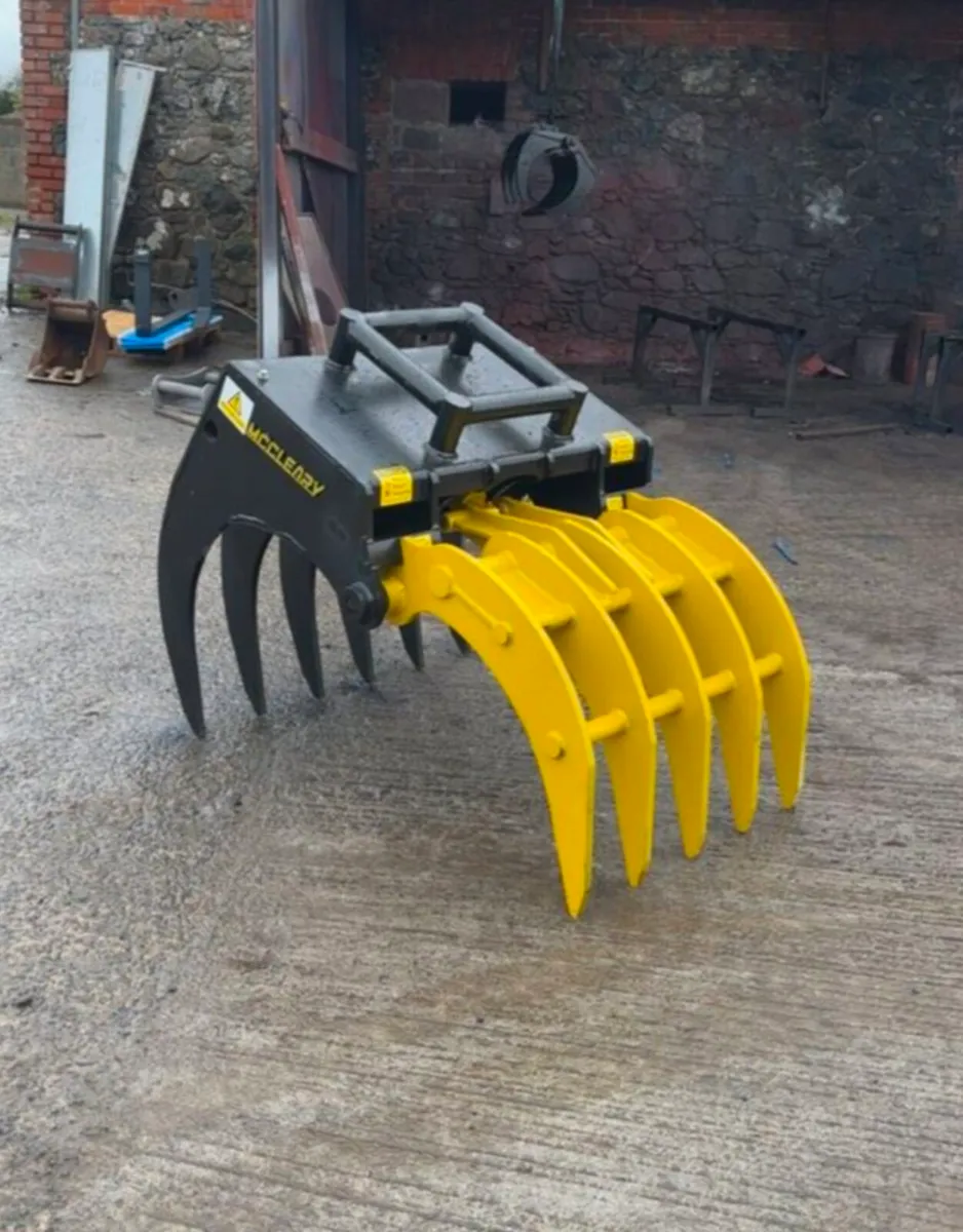 Hardox Multi Purpose Hydraulic Grabs - Image 2