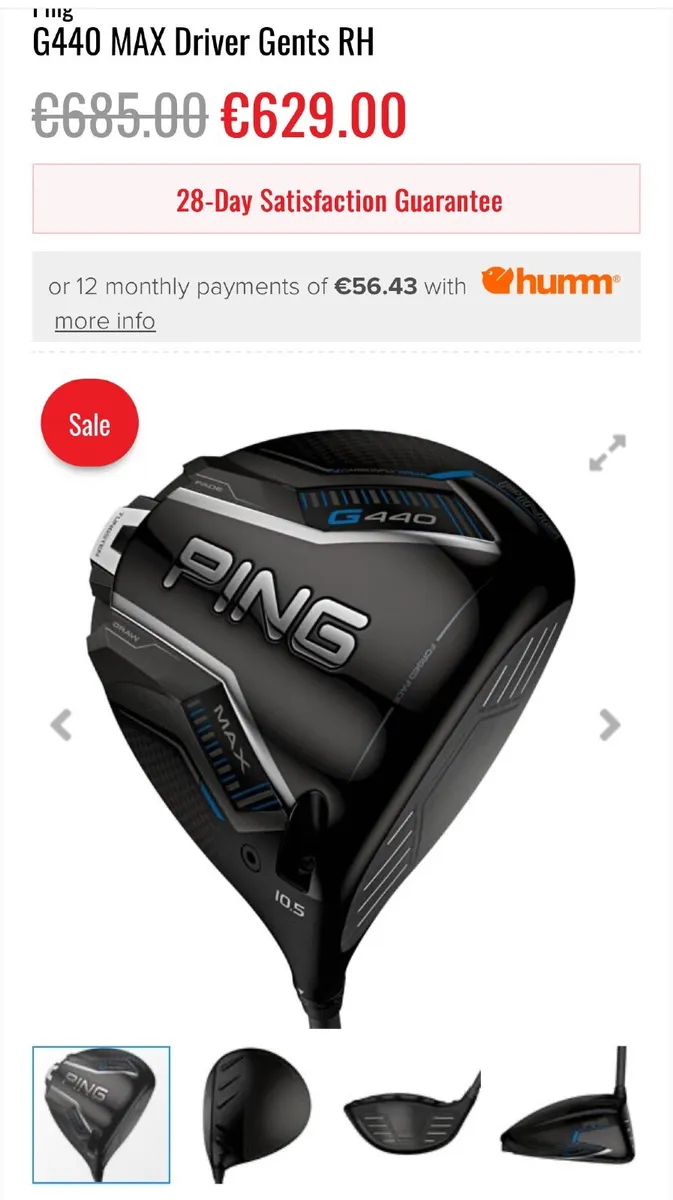 BRAND NEW Ping G440 Max 10.5 Regular - Image 2