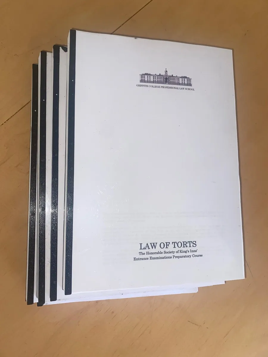 Kings Inns BL Entrance Exam Prep Course Manuals - Image 1
