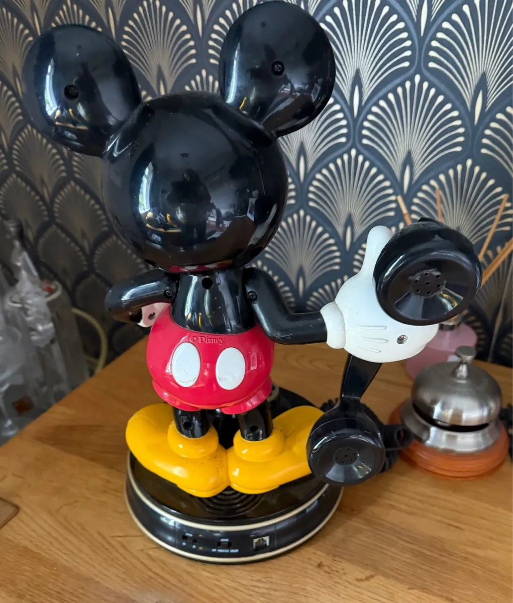 Vintage Micky Mouse Telephone - Image 3
