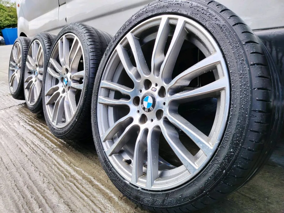 19" BMW 3 series f30 alloys, 5x120 - Image 1