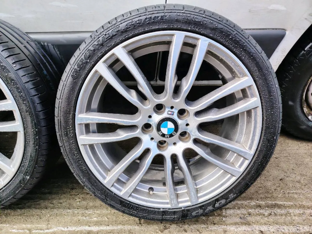 19" BMW 3 series f30 alloys, 5x120 - Image 2