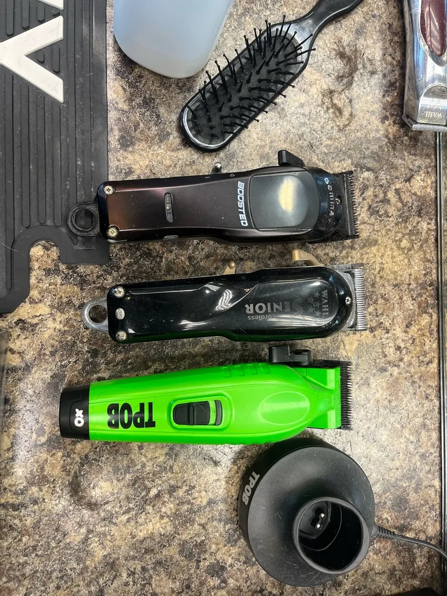 Selection of clippers for sale