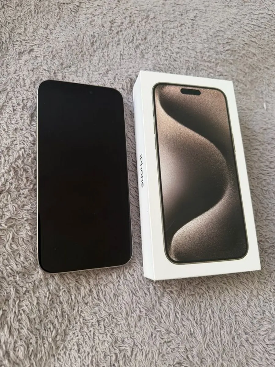 iphone 15 pro max 256gb unlock mint condition - Image 1
