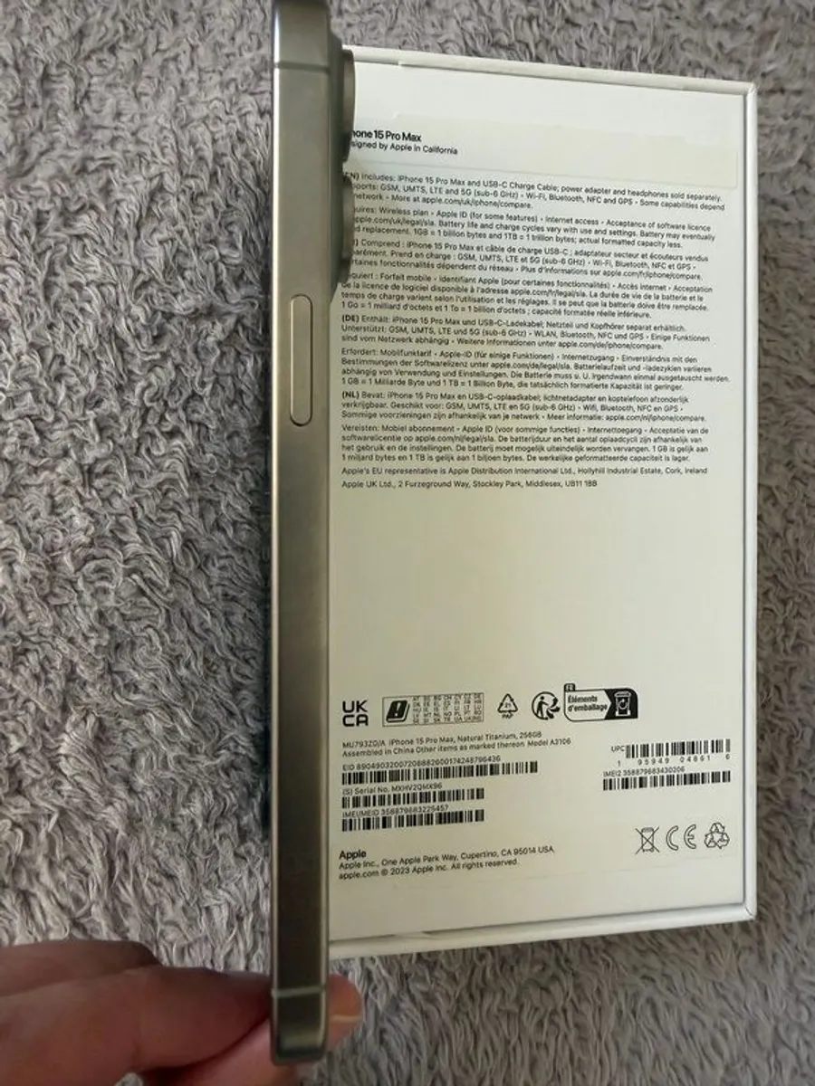 iphone 15 pro max 256gb unlock mint condition - Image 4