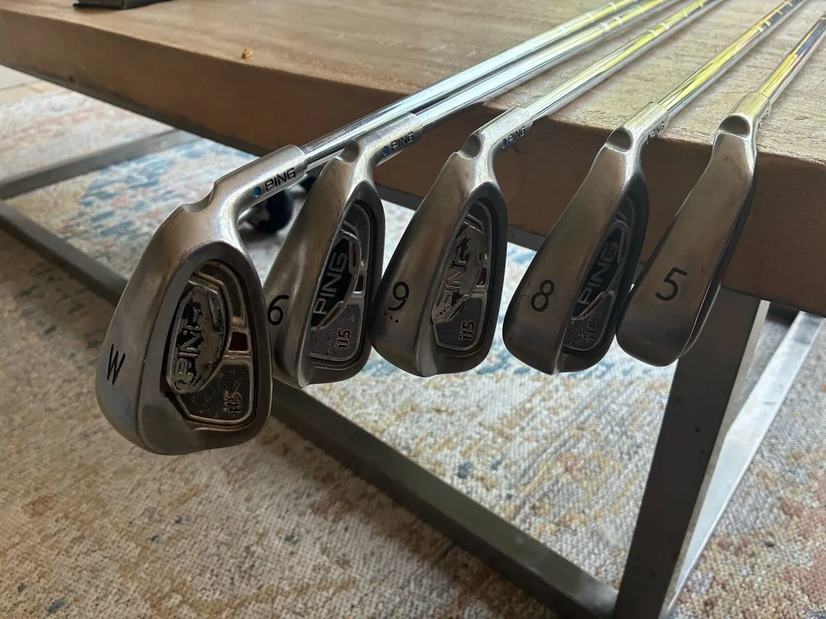Ping i15 Iron Set 5,6,8,9,W - Missing 7 Iron - Image 2