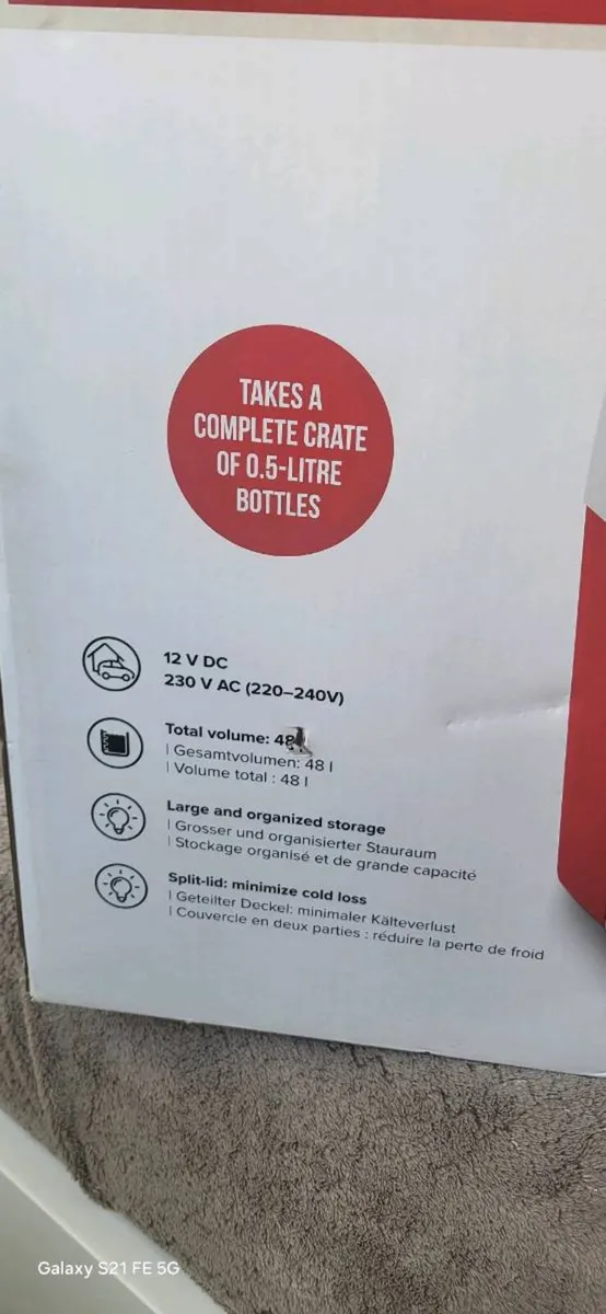 Coca Cola mobile thermoelectric cool box - Image 2