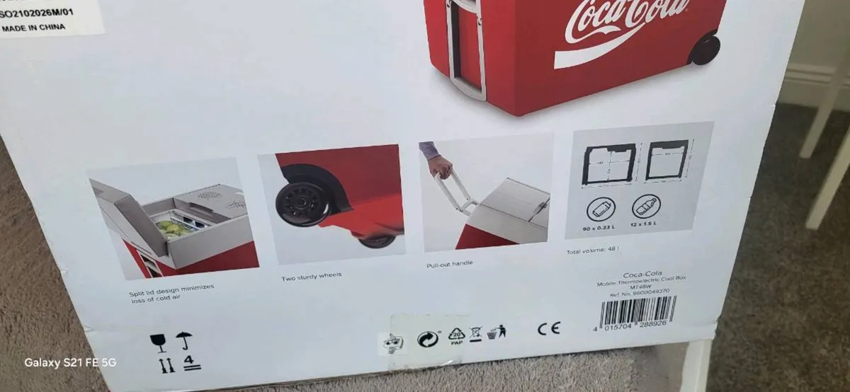 Coca Cola mobile thermoelectric cool box - Image 3