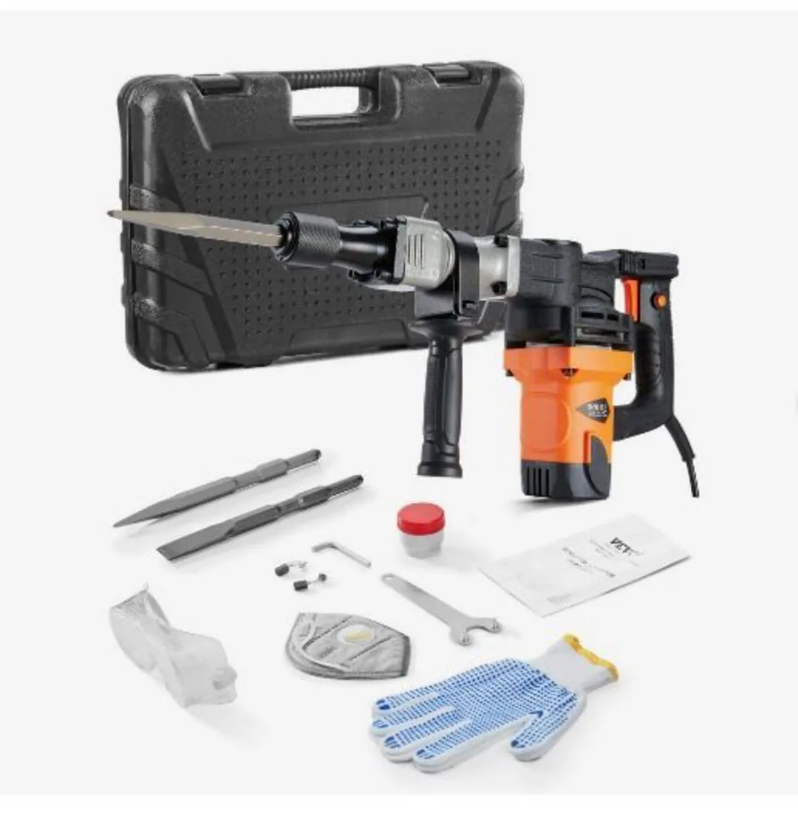 Demolition Jack Hammer Concrete Breaker 1400W - Image 3