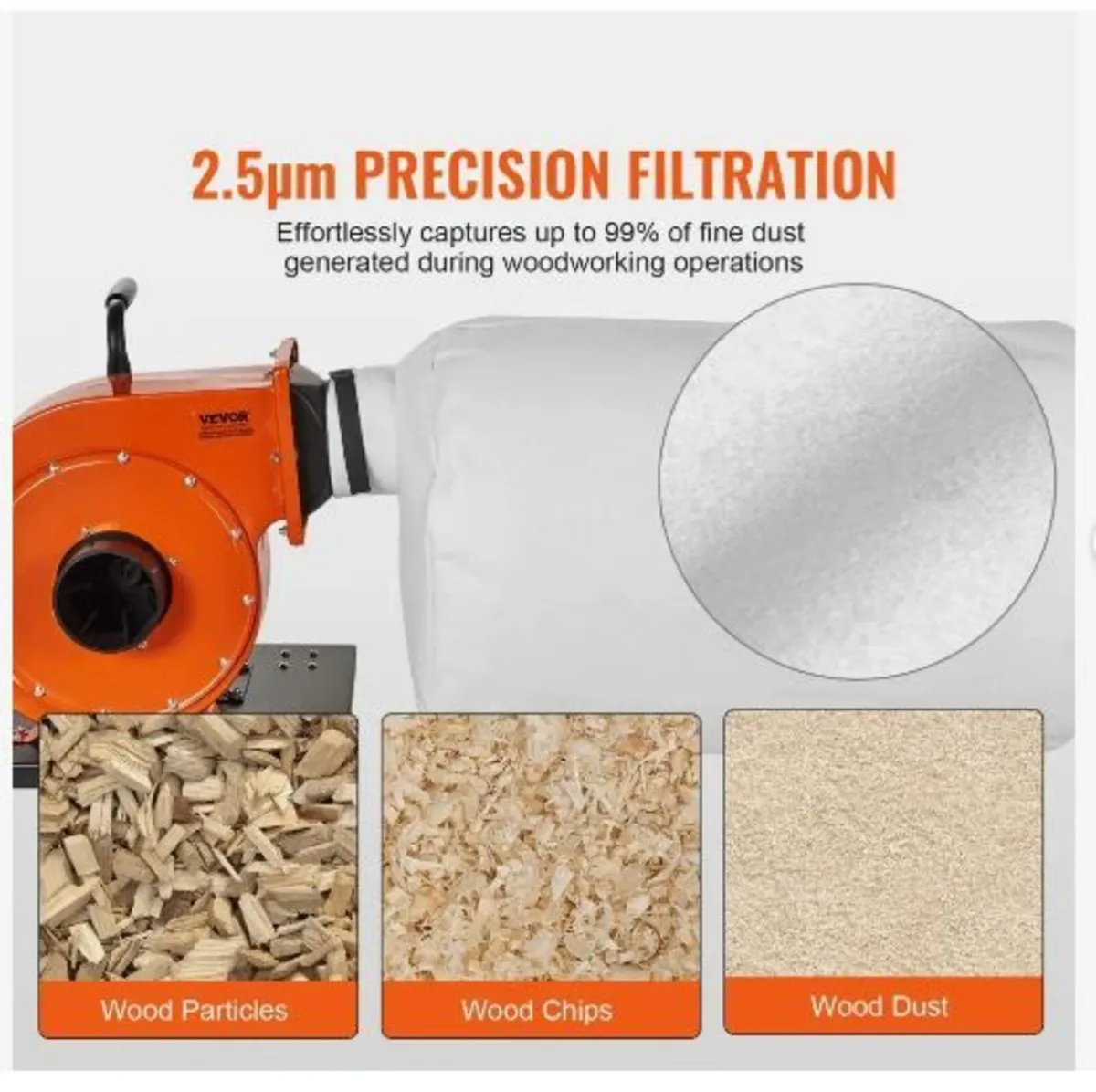 Dust Collector, 781.54 m³/h Air Flow, Rolling Dust - Image 2