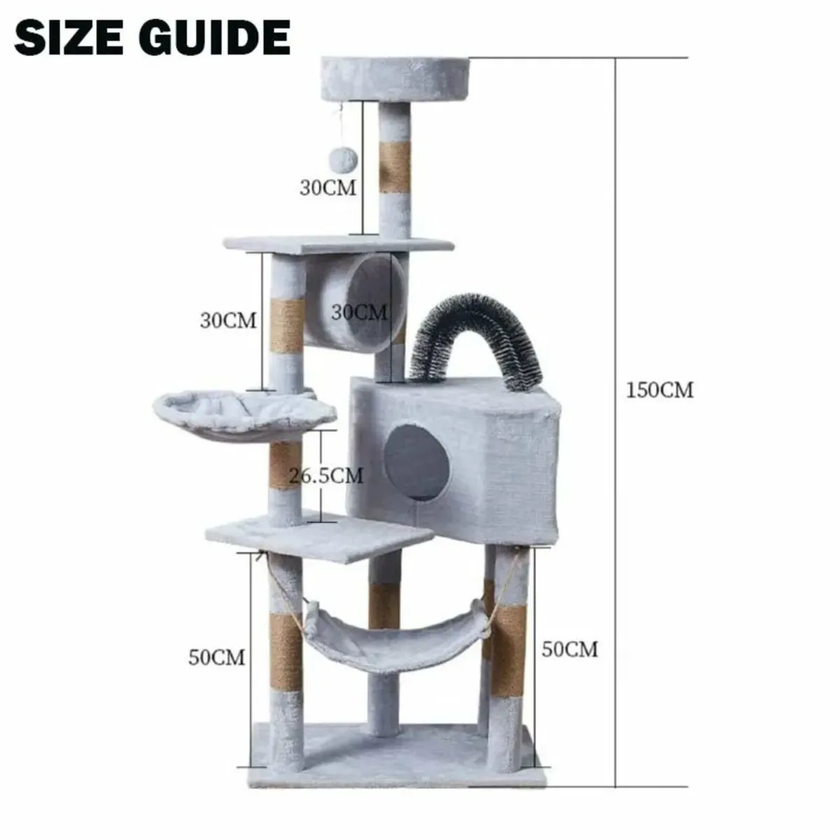 Cat tree 150cm tall brand new - Image 2