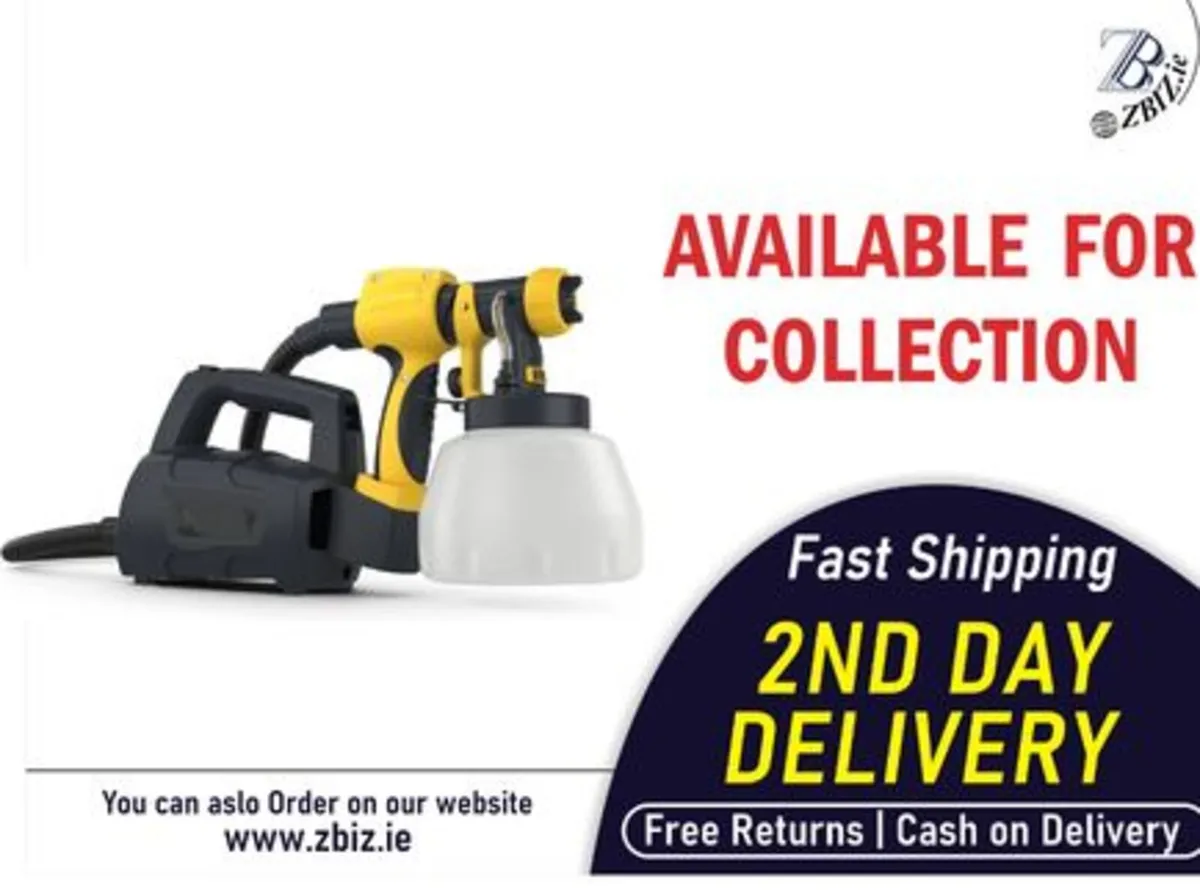 Paint sprayer for fences barns decks and garden - Image 1