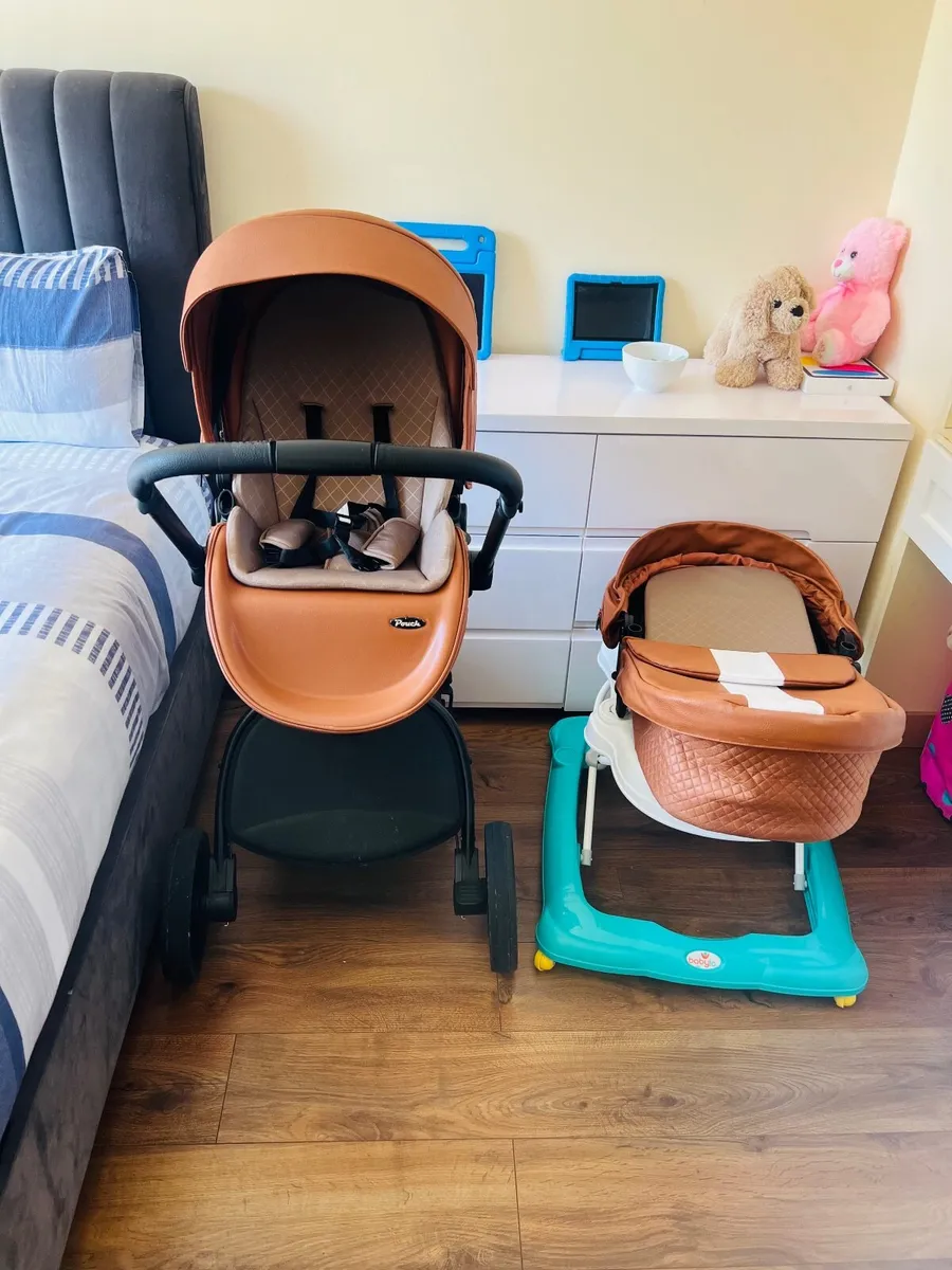 Push chair and baby walker