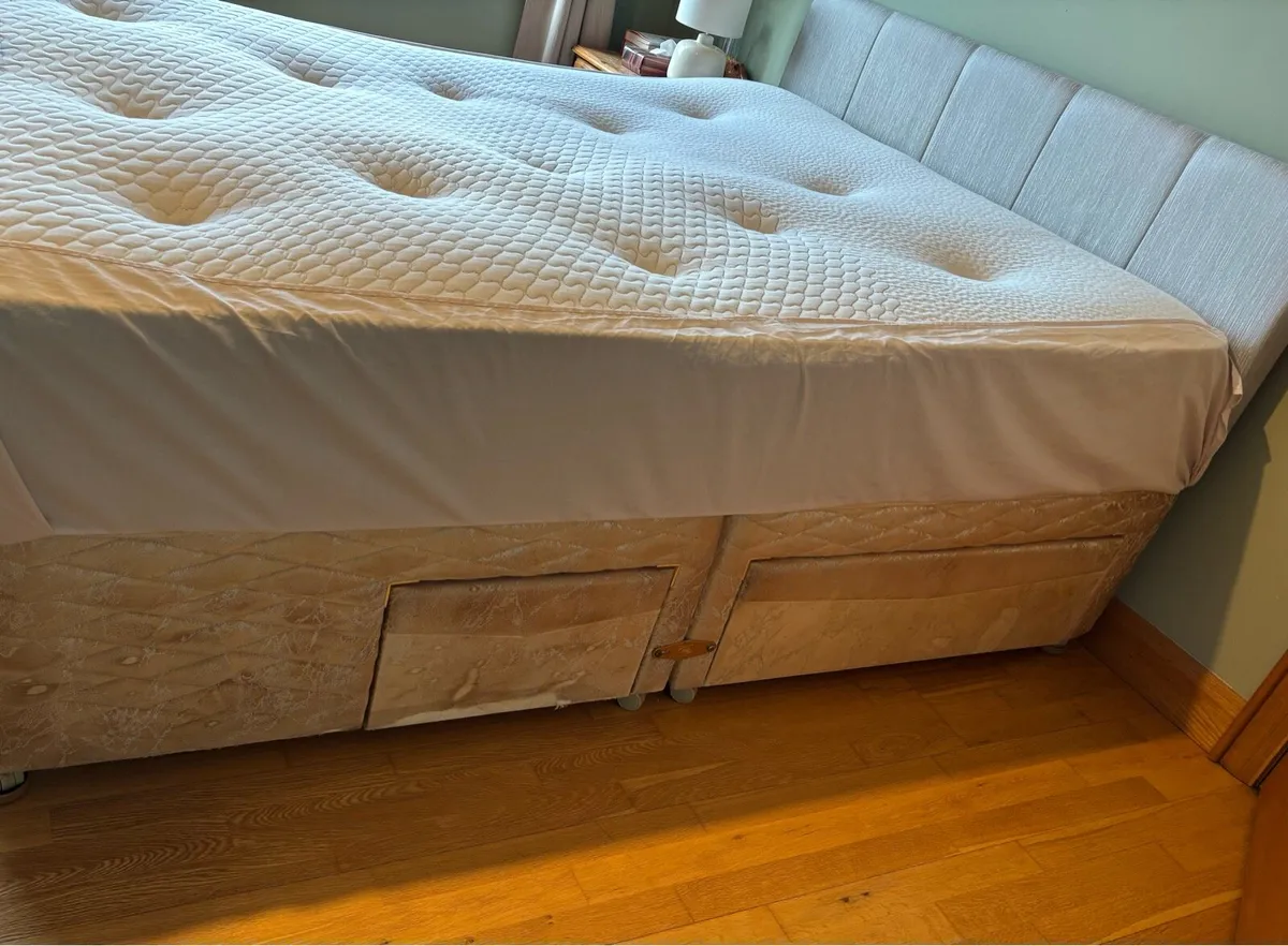 King Size Mattress & Bed - Image 2