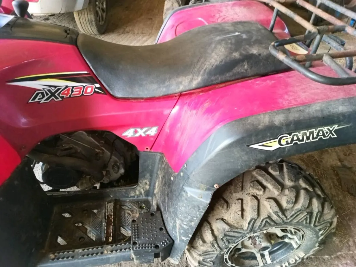Wanted gamax quad for parts