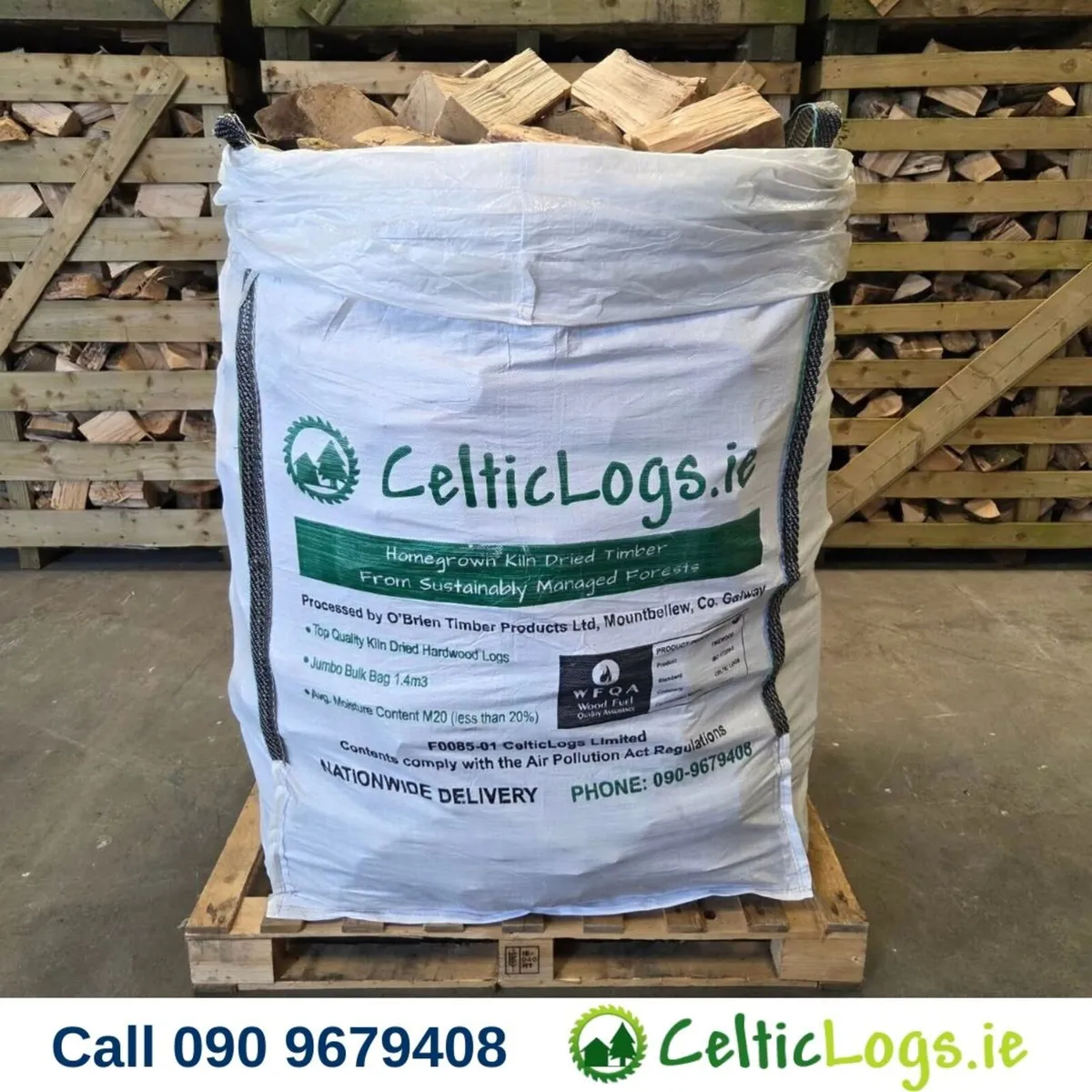 Kiln Dried Hardwood Logs; FREE Nationwide Delivery - Image 4