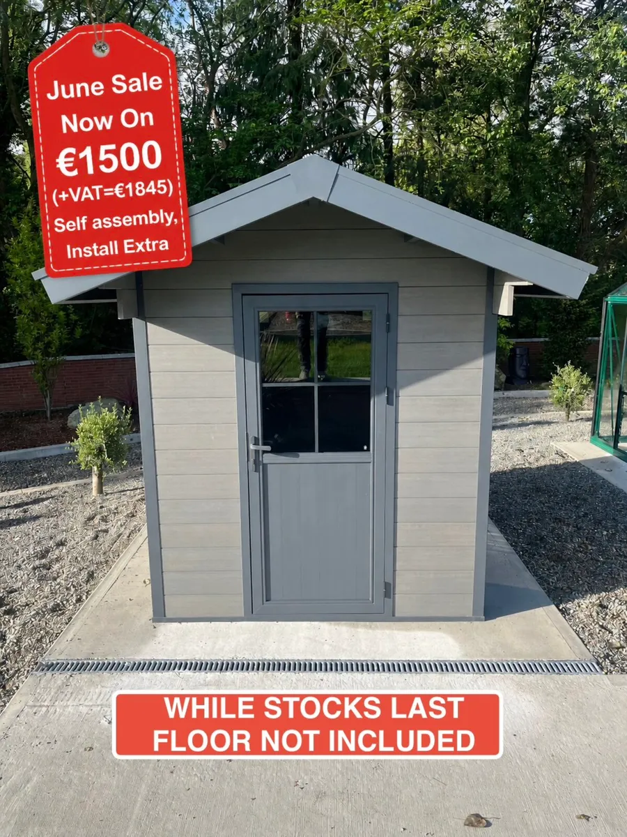 Composite Garden Shed - Image 1