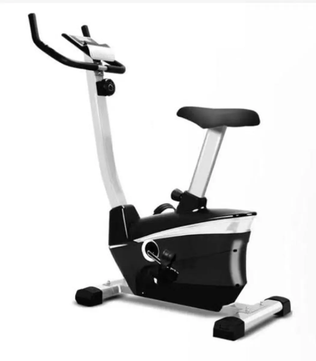 Magnetic Upright Exercise Bike - Image 1