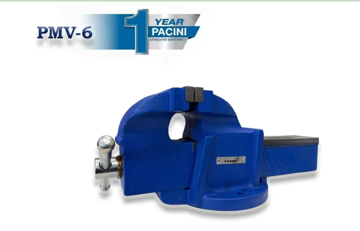 PACINI 6" (150mm) Mechanics Vice - Image 3
