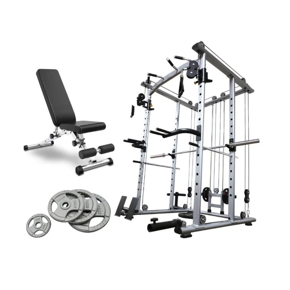 Multifunctional 120kg Home Gym Complete Package - Image 1
