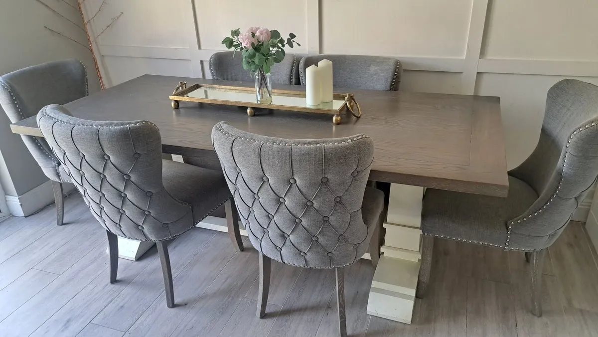 Lincoln Dining Table (6 seater) - Image 1