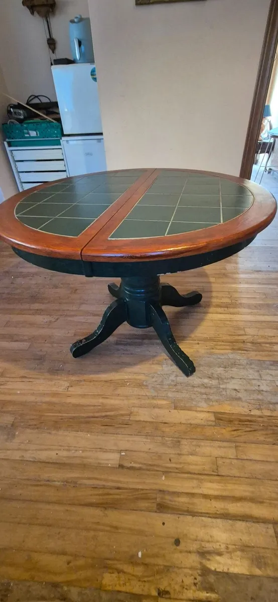 Dining table extendable solid wood - Image 3