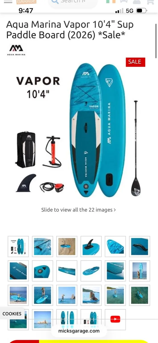 Paddle board Blue