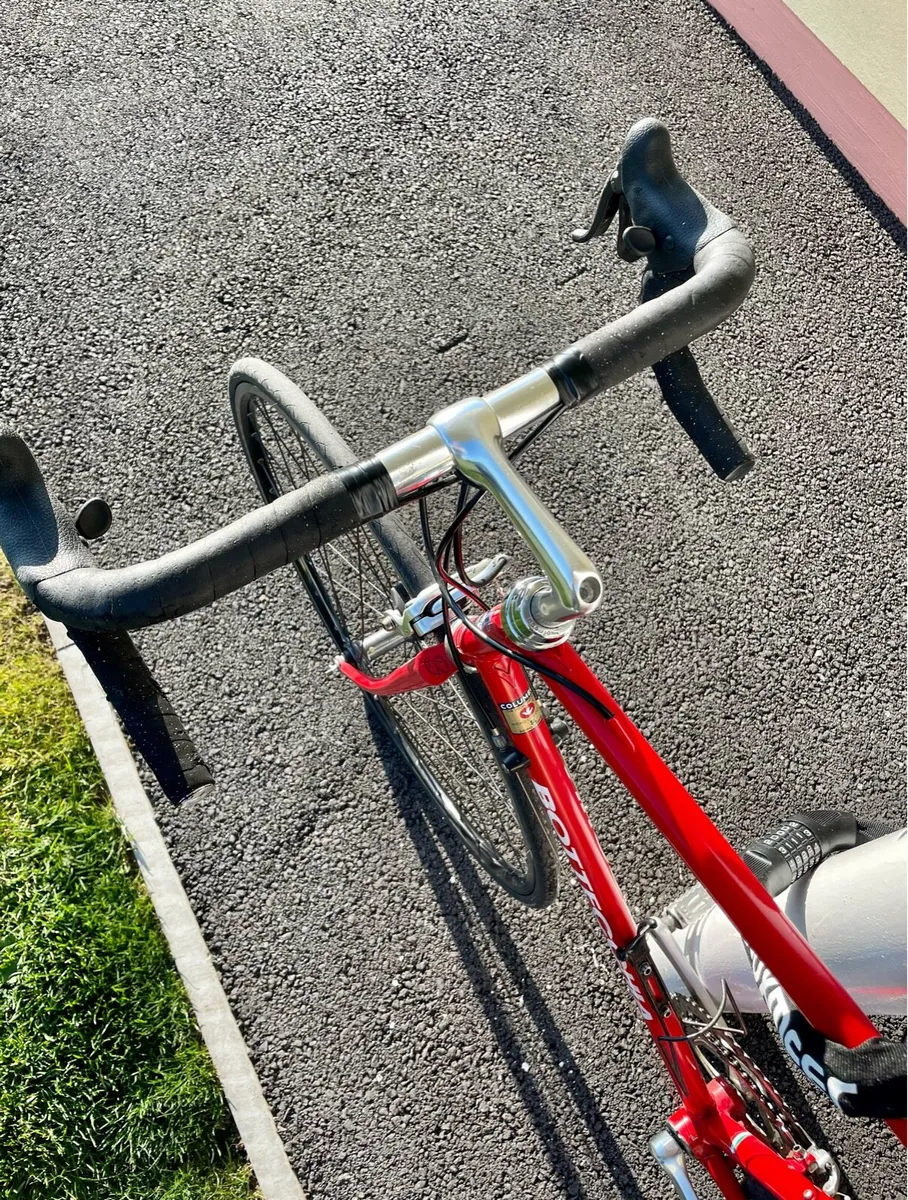 Vintage steel frame racing bike - Image 3