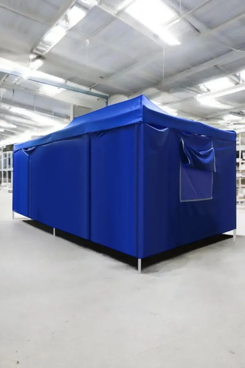 3m x 6m Aluminium Pop-Up Gazebo with Sidewalls - Image 2