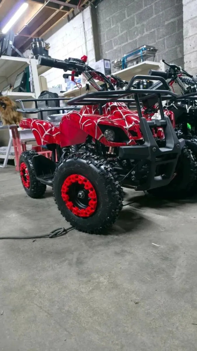 49cc Kids Quad Bike Electric & Pull Start - Image 4