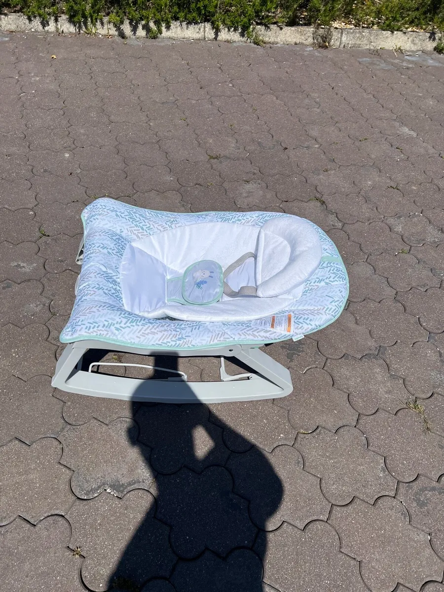 White Baby Bouncer - Image 1