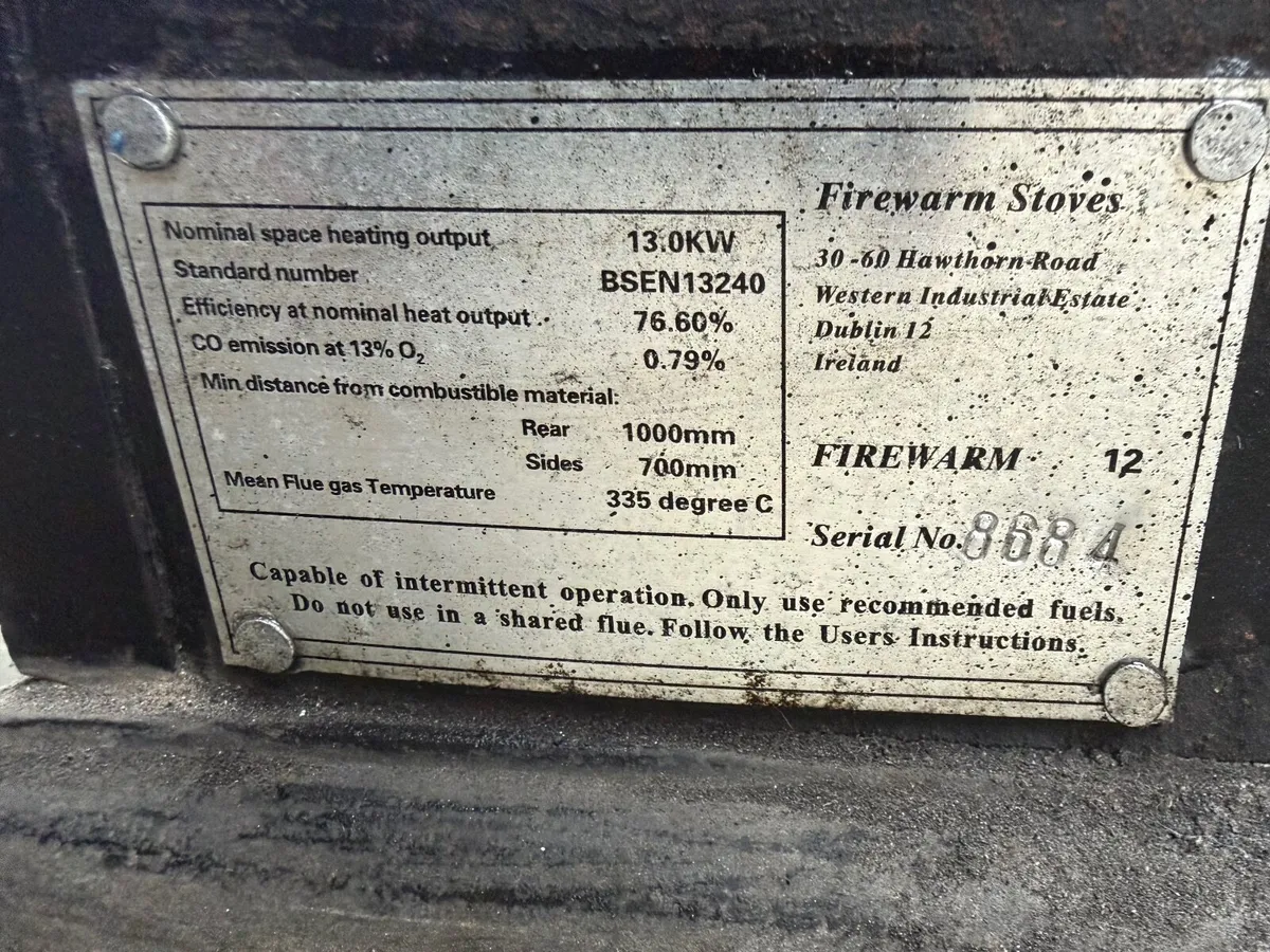 Wood burning stove - Image 3