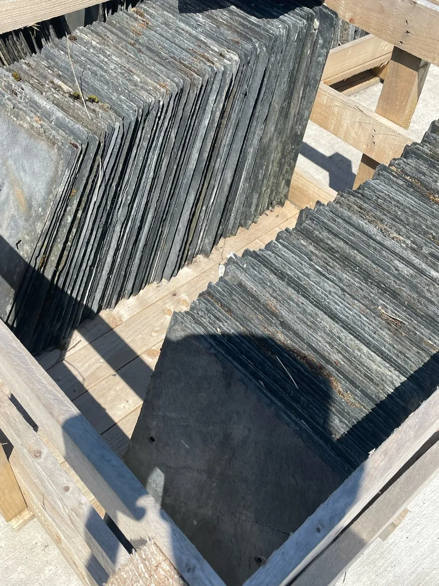 Old grey slates - Image 1