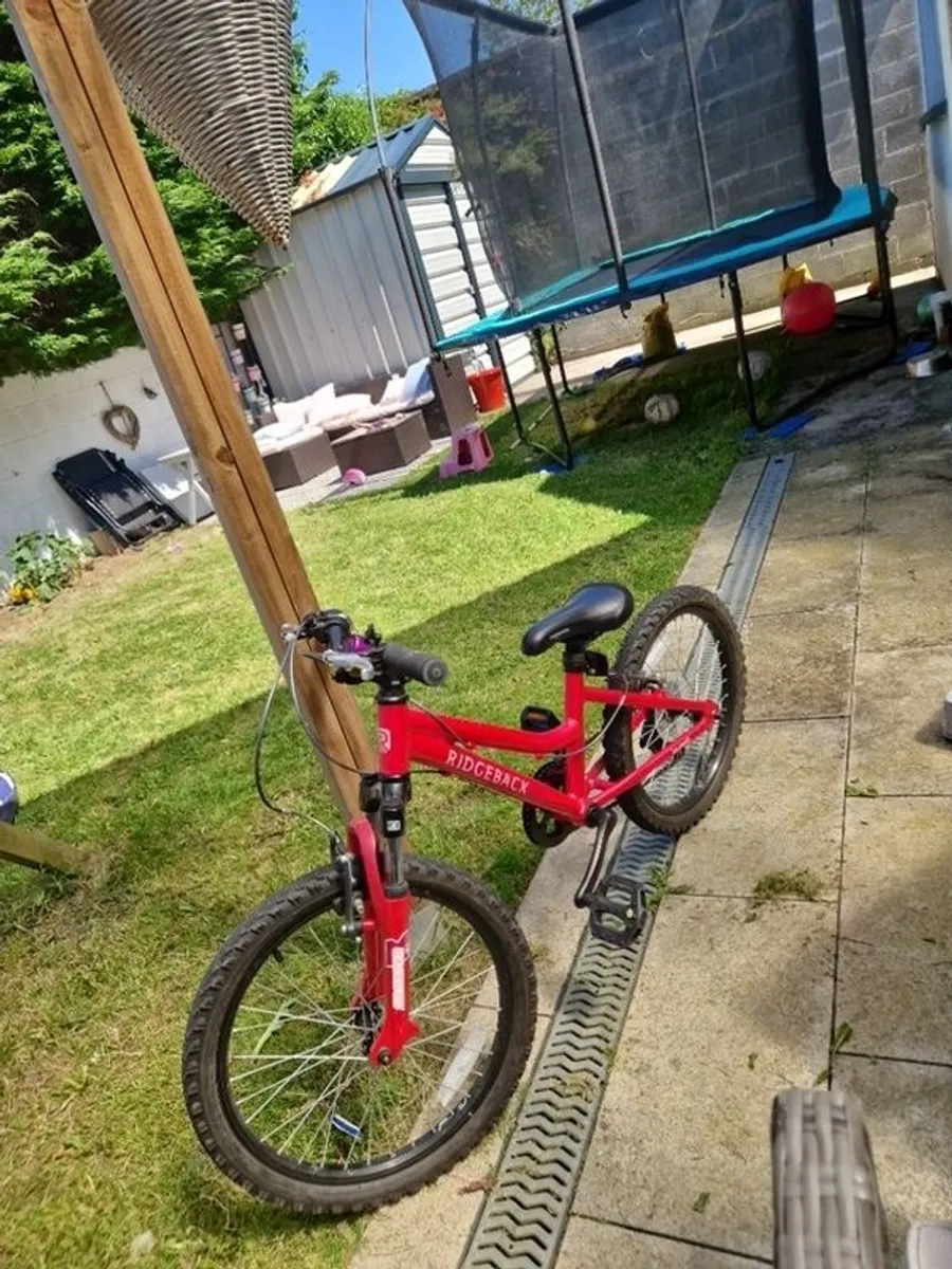 Girls 20 inch Ridgeback bike - Image 1