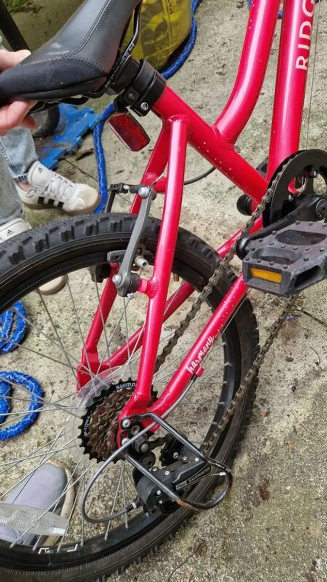 Girls 20 inch Ridgeback bike - Image 4