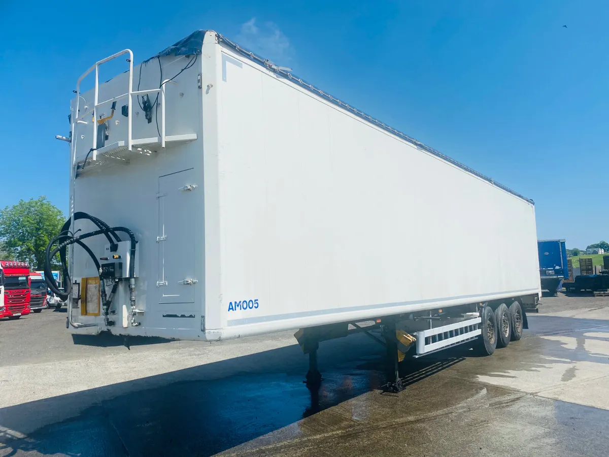 2011 Kraker 110 cubic yard Walking floor trailer - Image 4