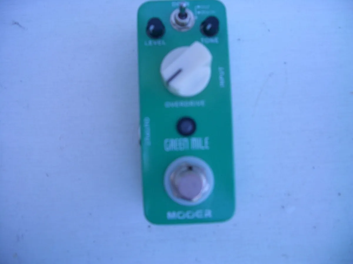MOOER GREEN MILE OVERDRIVE GUITAR PEDAL - Image 2