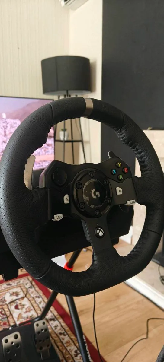 Logitech G920 Steering Wheel with Stand - Image 1