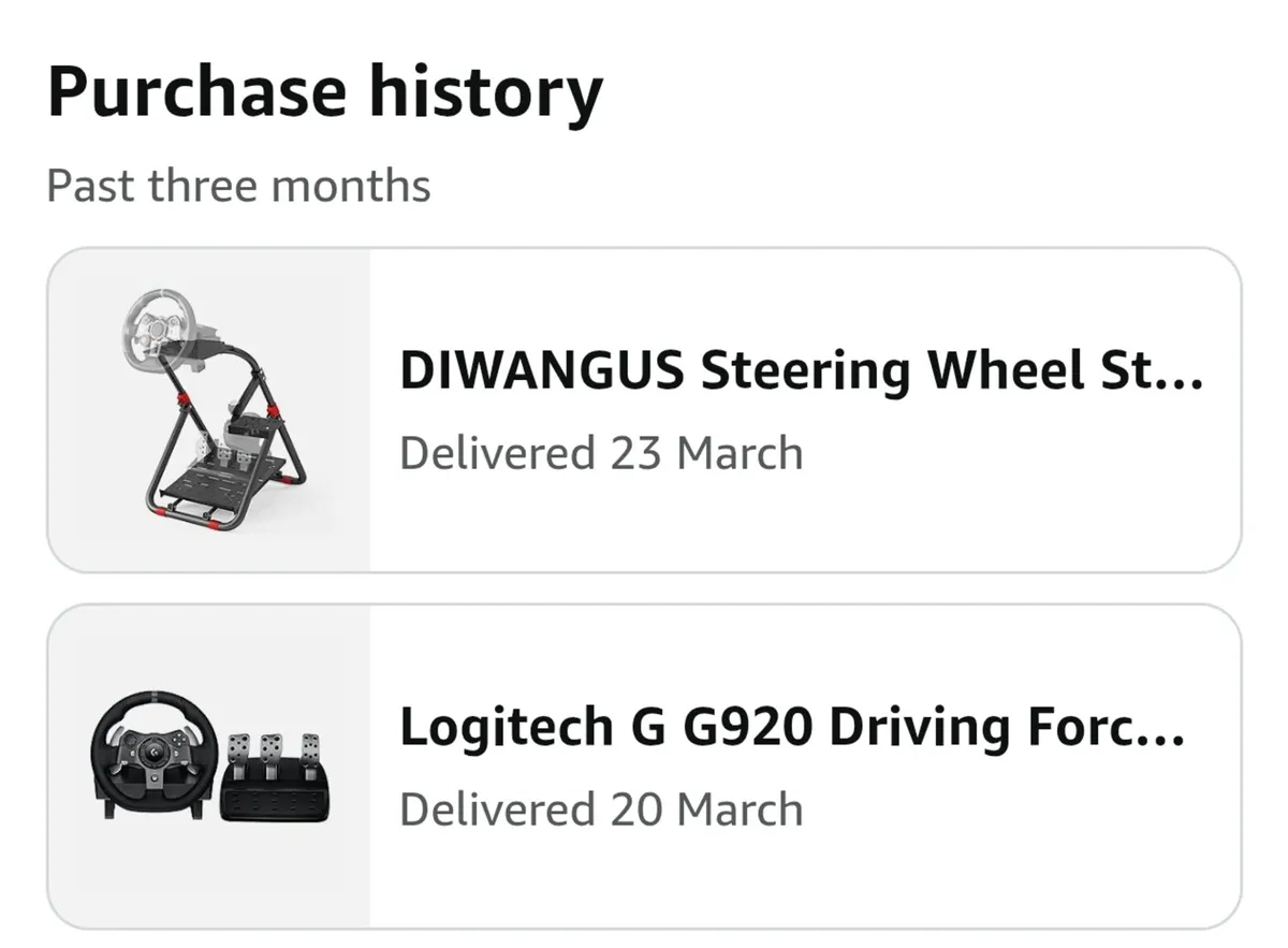 Logitech G920 Steering Wheel with Stand - Image 2