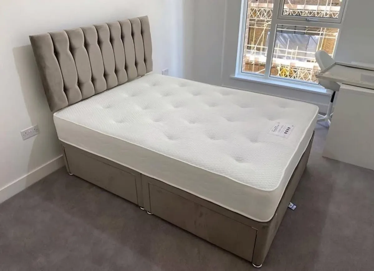 New 5FT King Divan Beds In Stock - Image 1