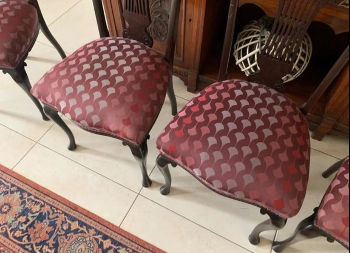 Antique Chairs x 4 - Image 2