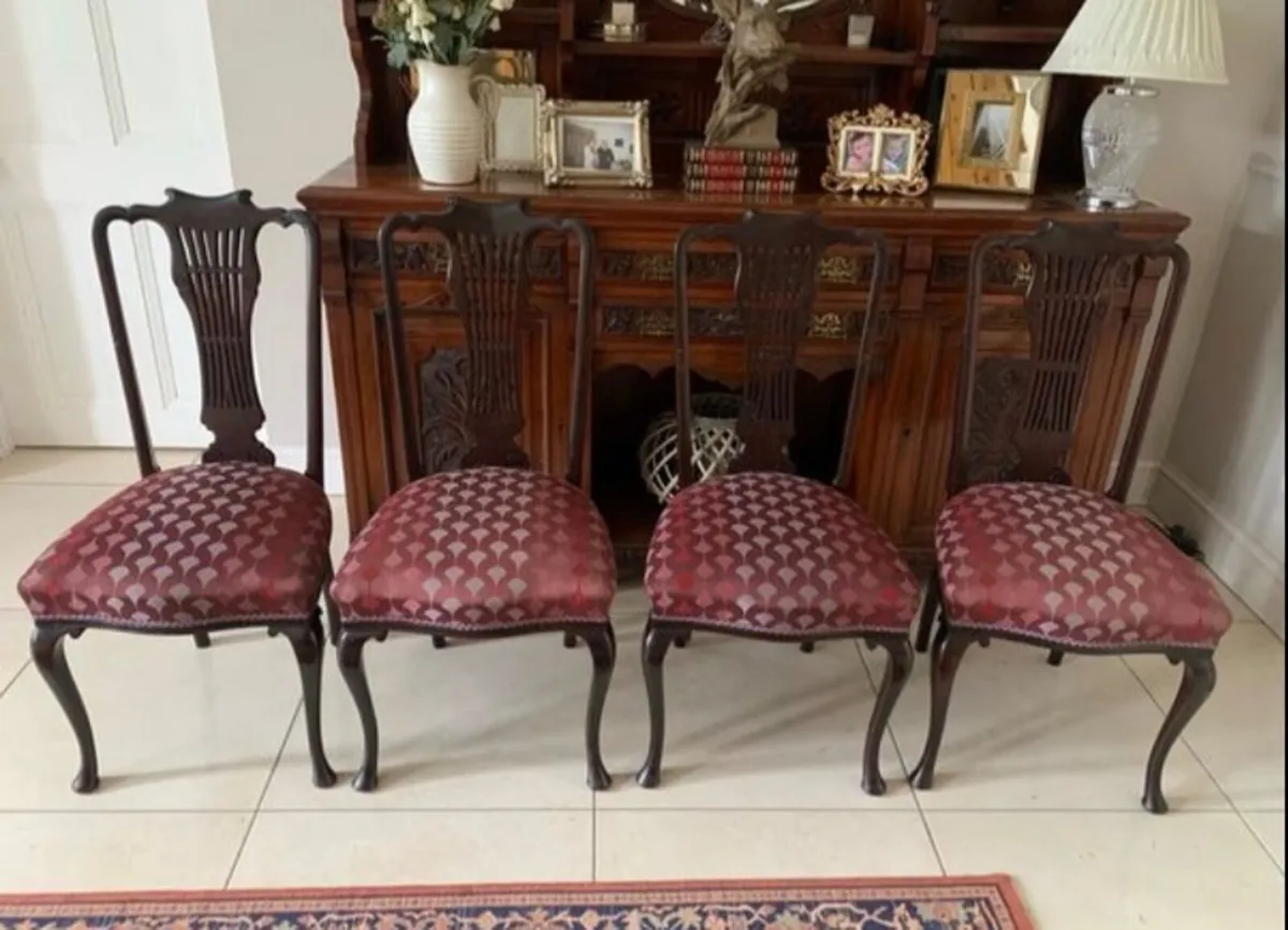 Antique Chairs x 4 - Image 1