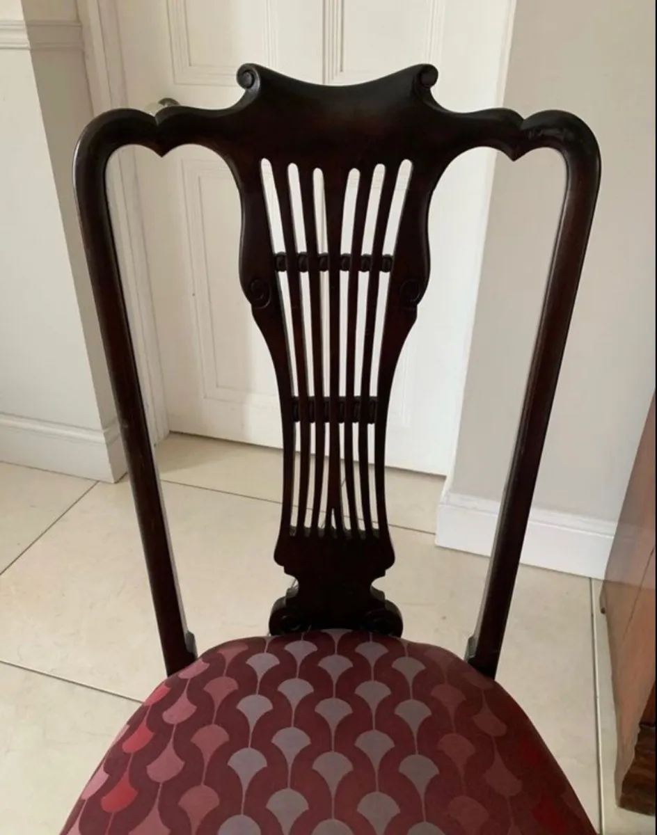 Antique Chairs x 4 - Image 4