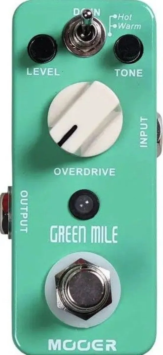 MOOER GREEN MILE OVERDRIVE GUITAR PEDAL - Image 1