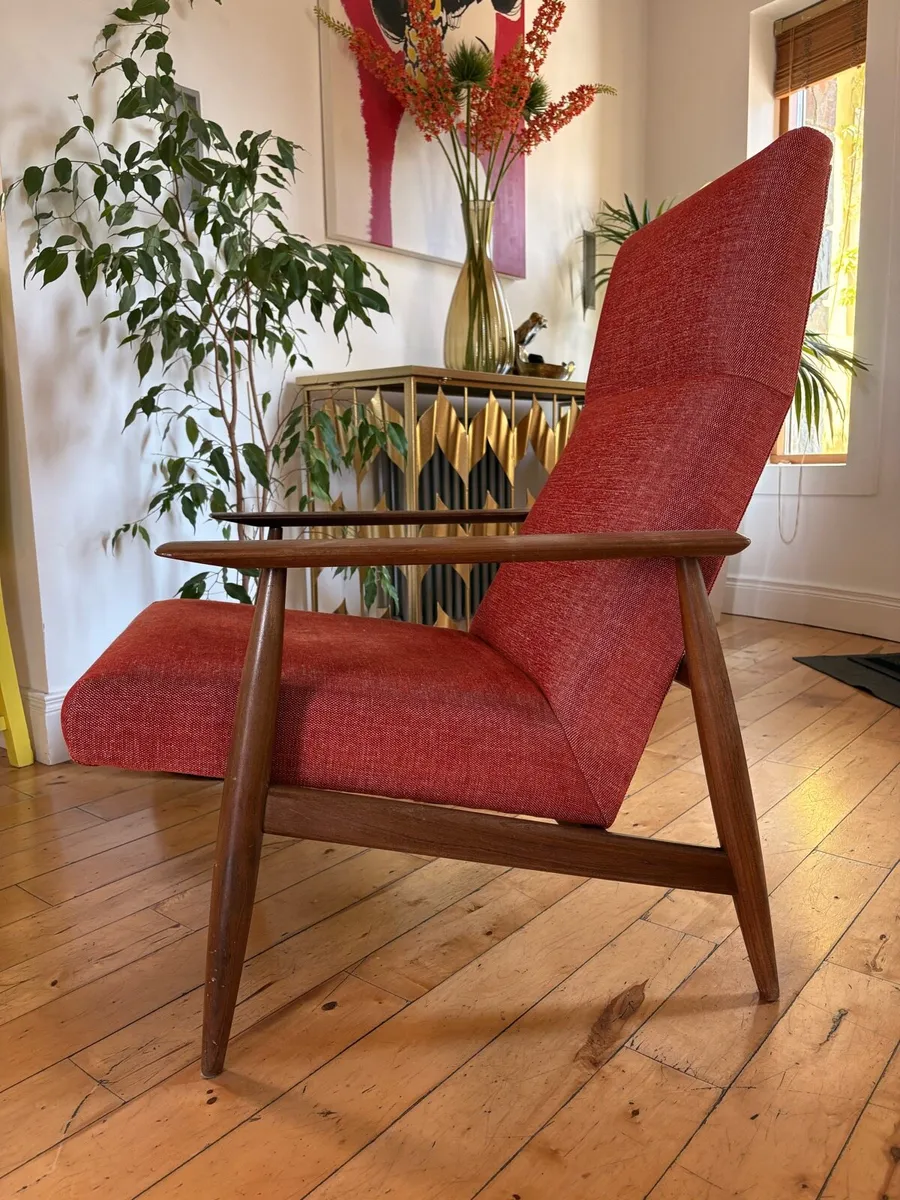 A set of 1960 Vintage arm chairs - Image 2