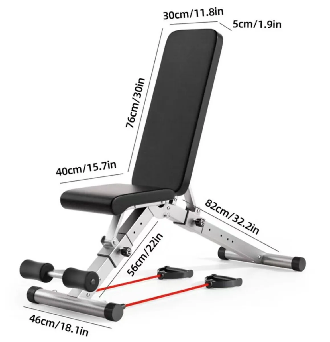 Multifunctional 120kg Home Gym Complete Package - Image 2
