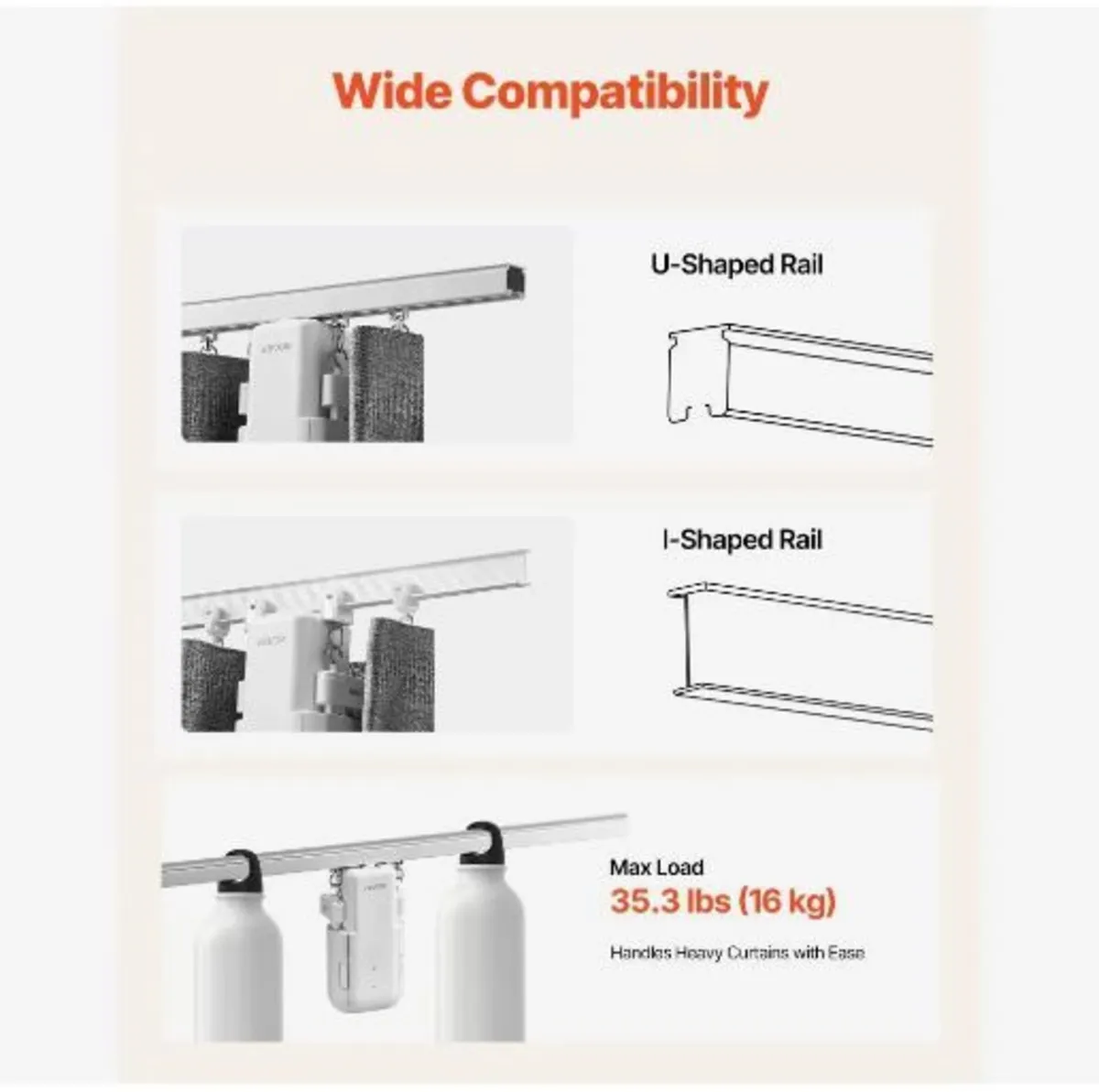 Automatic Curtain Opener, APP and Remote - Image 2