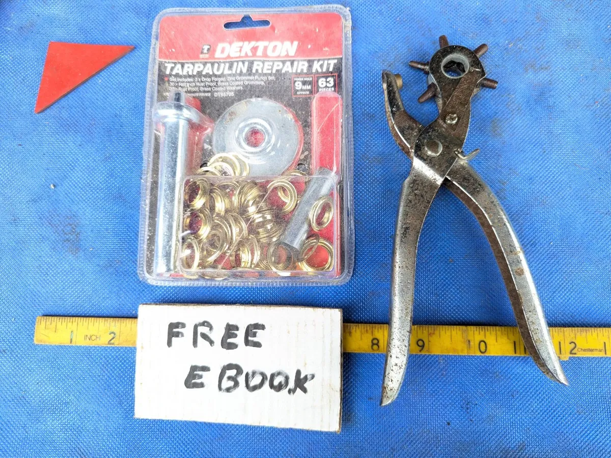 Hole Punch And Tarp Repair Kit - Image 1