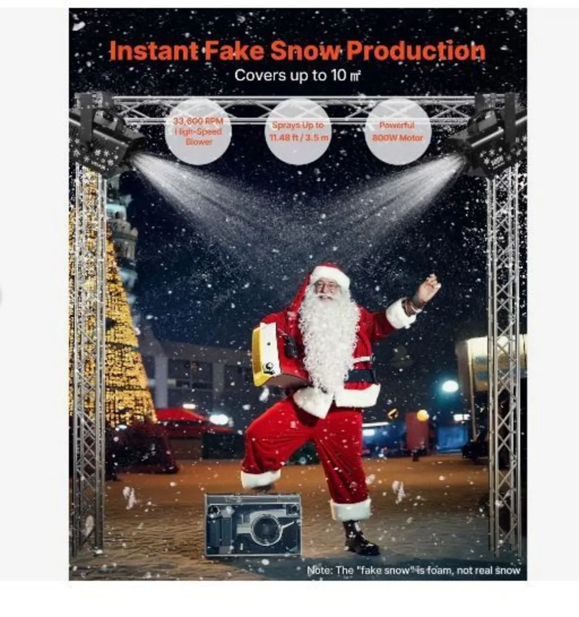 Snow Machine, Powerful 1500W - Image 2